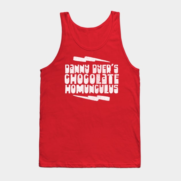 Danny Dyer's Chocolate Homunculus / Peep Show Band Tank Top by DankFutura